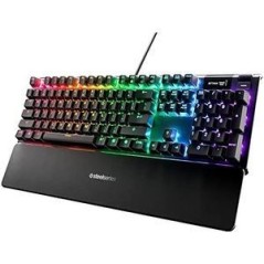 SteelSeries Apex 5 Hybrid Mechanical RGB Keyboard - Ultimate Gaming Performance with Customizable Illumination (5707119039123)